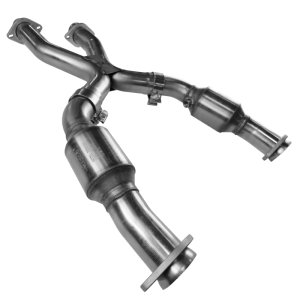 Ford Cobra Performance Exhaust - Kooks Headers - Catted Stainless Steel X-Pipe - `99-`04